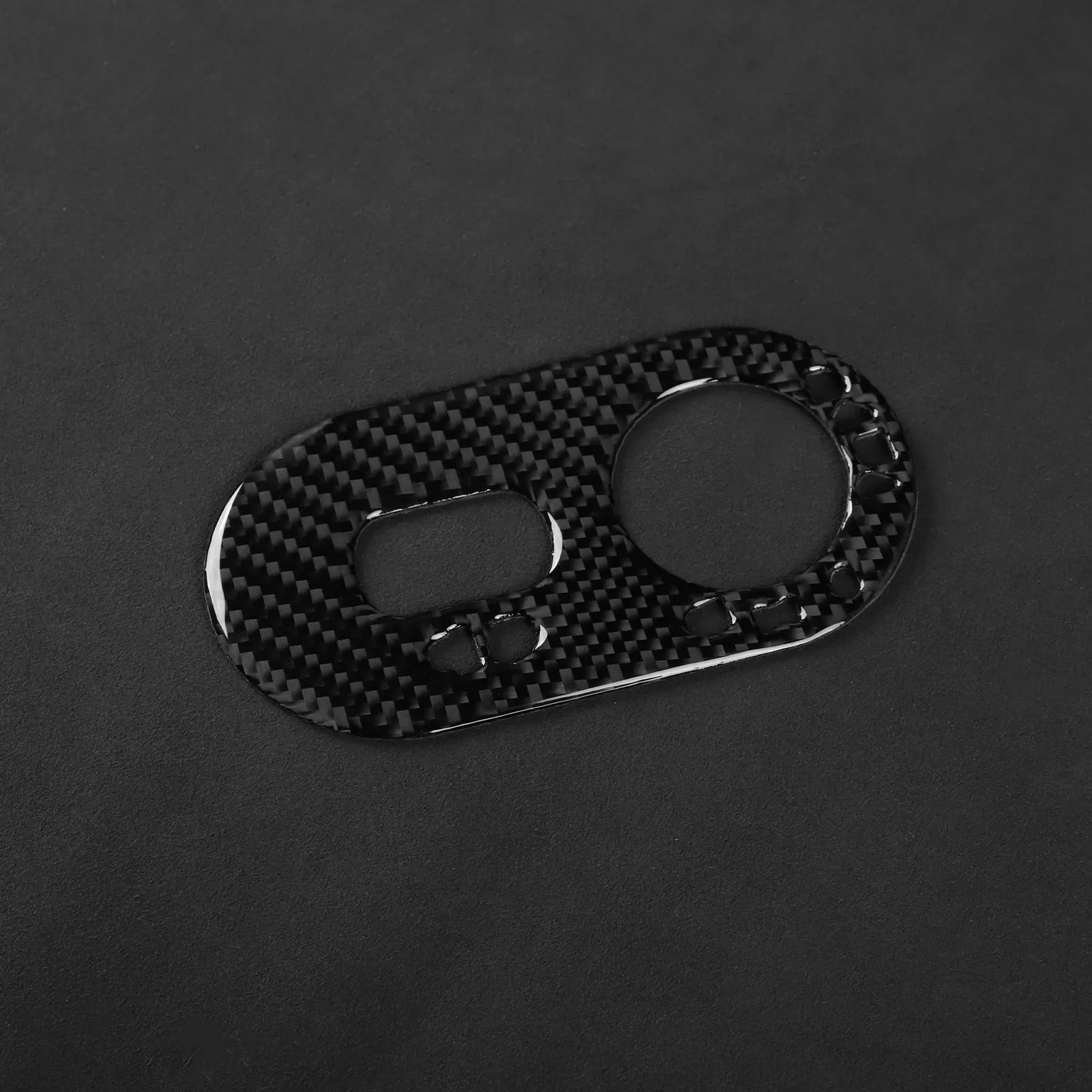Moldura efecto/fibra de carbono del mando de luces · SEAT Ibiza III / 6L